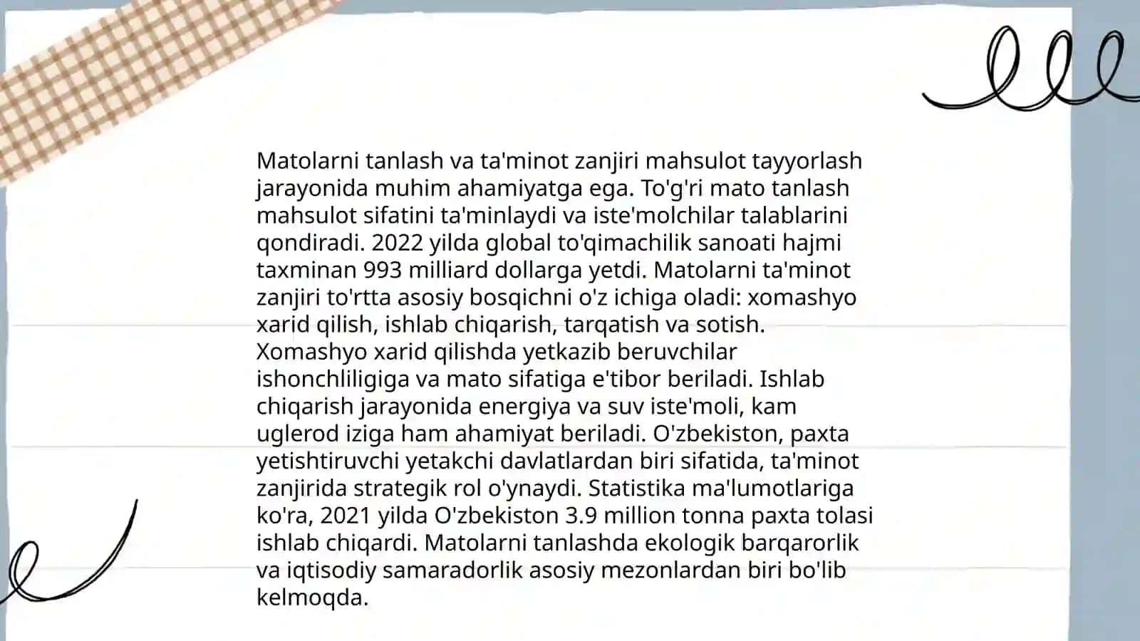 Tikuv fabrikasi boshqaruvi 4