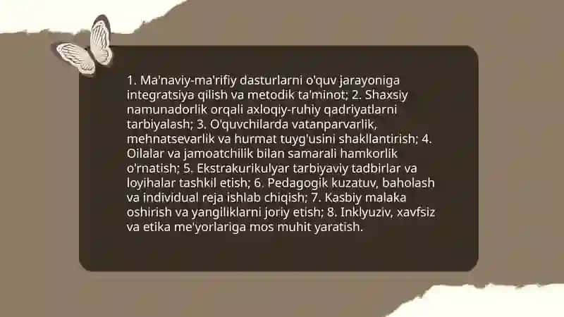 Ma'naviy-ma'rifiy ishlarni amalga oshirishda kadrlarning òrni 4