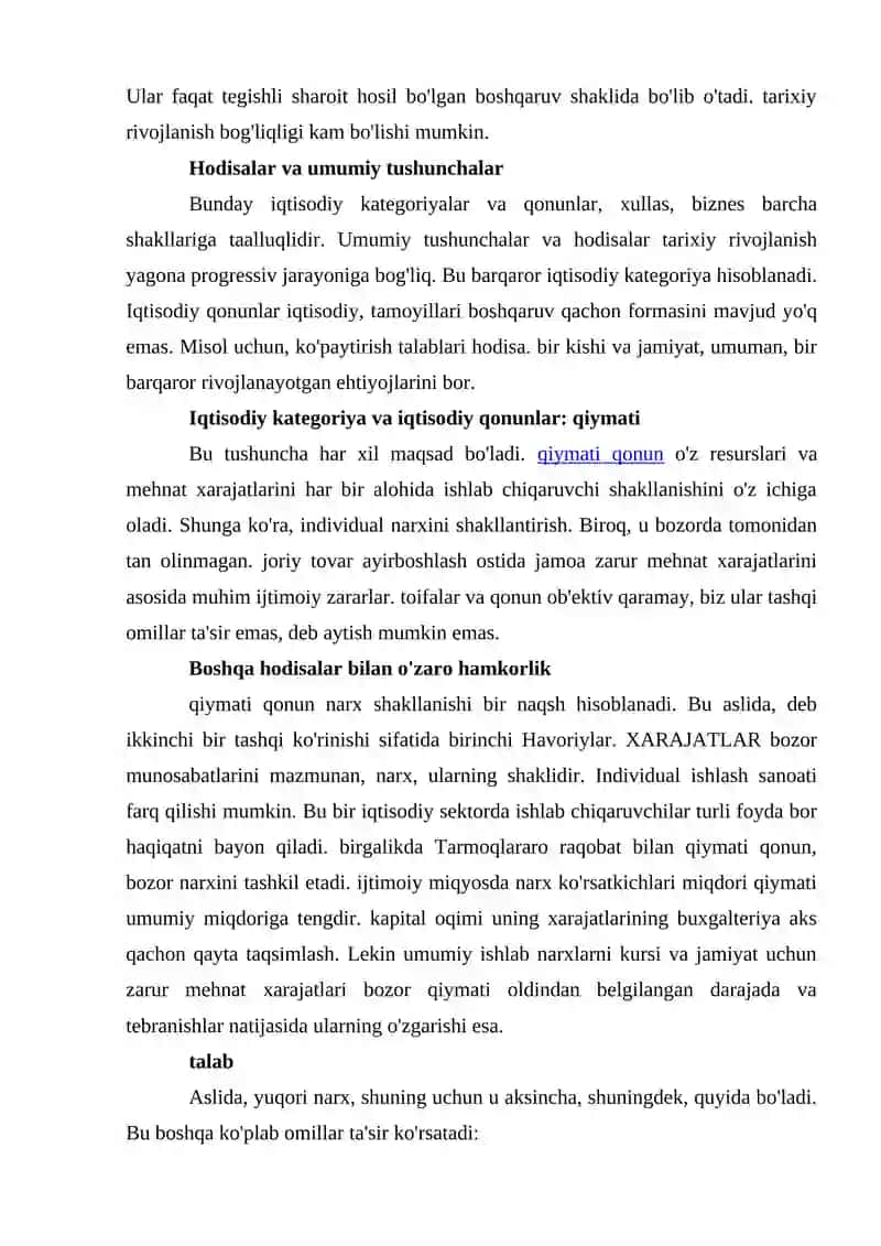Bozor mexanizmi 4