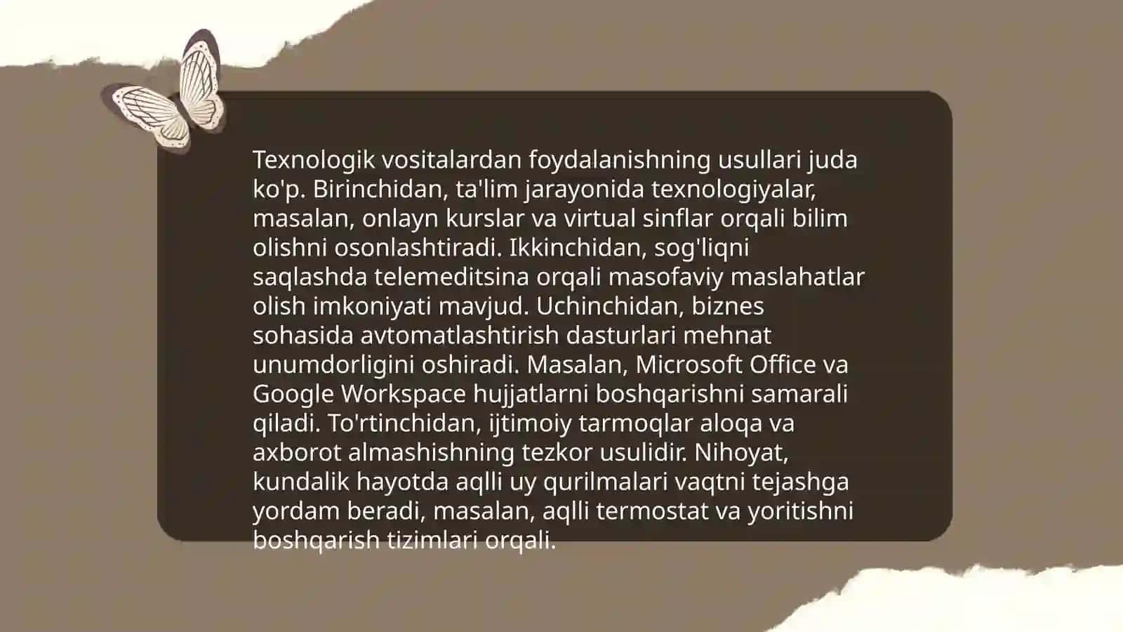 Biologik ta'lim jarayoniga texnologik yondashuv mazmunini loyihalashtirish 4