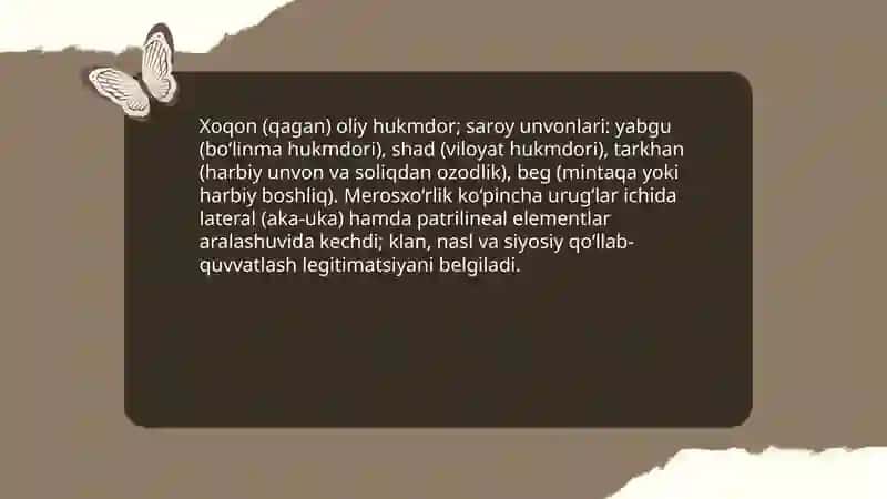 O’rta Osiya turk xoqonligi davrida 4
