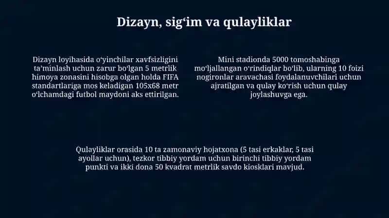 Mini stadion loyihasi 4