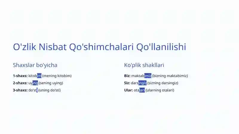 O'zbek Tili Grammatikasi 4