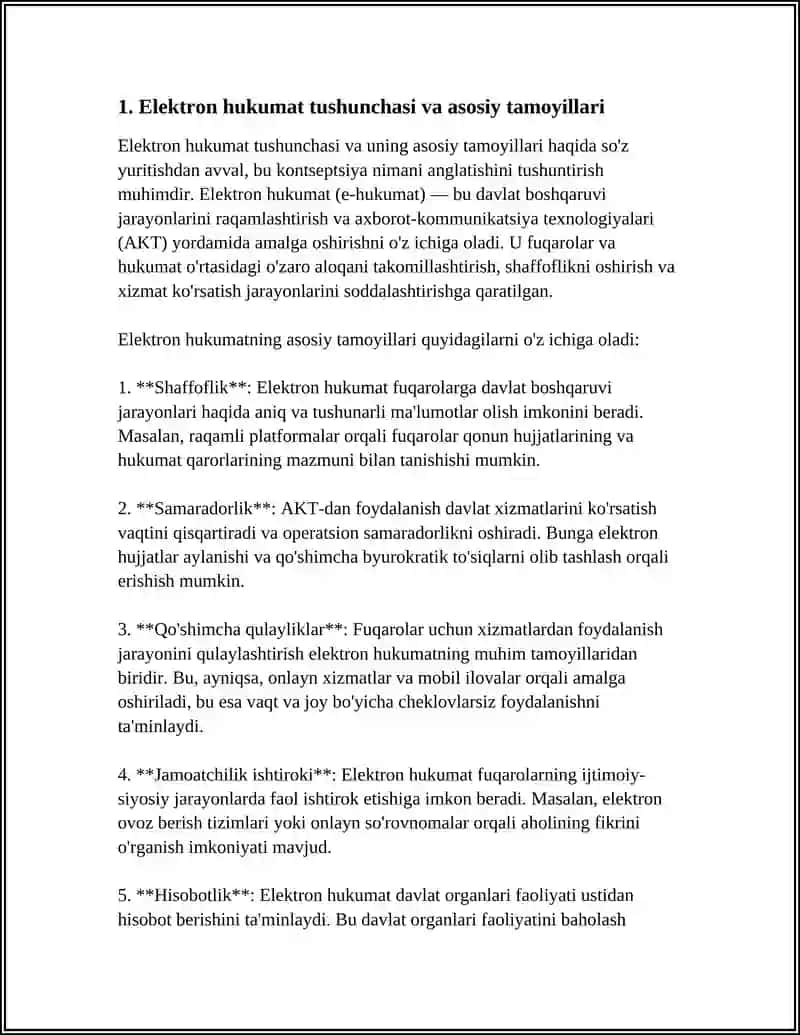 ELEKTRON HUKUMATNI JORIY ETISHNING JAHON TAJRIBASI 4