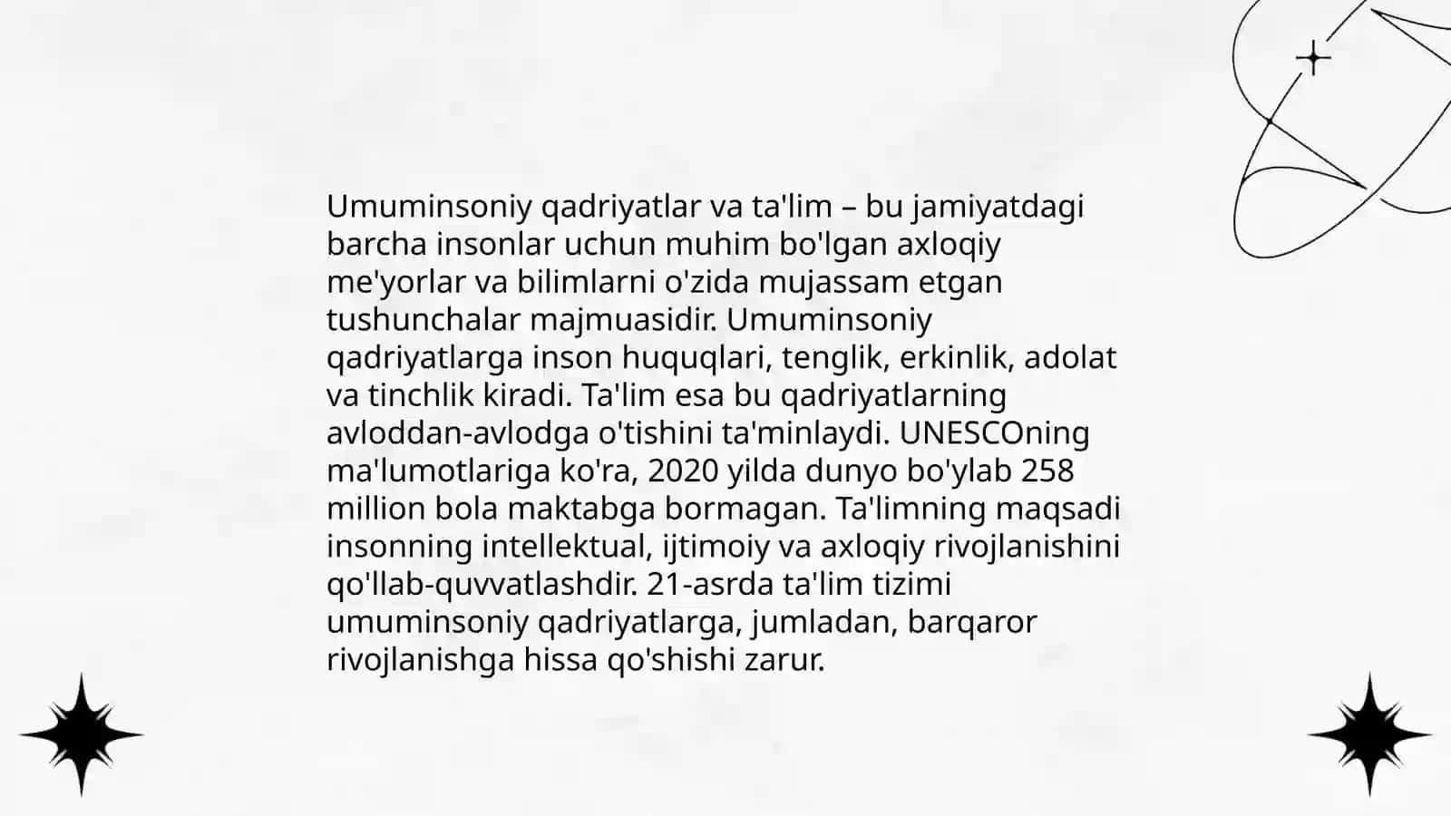 Ta'lim tarbiya jarayonida ilmiy va umuminsoniy dunyoqarashlarni shakillantirish 4