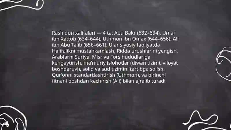 Arab xalifaligi 4