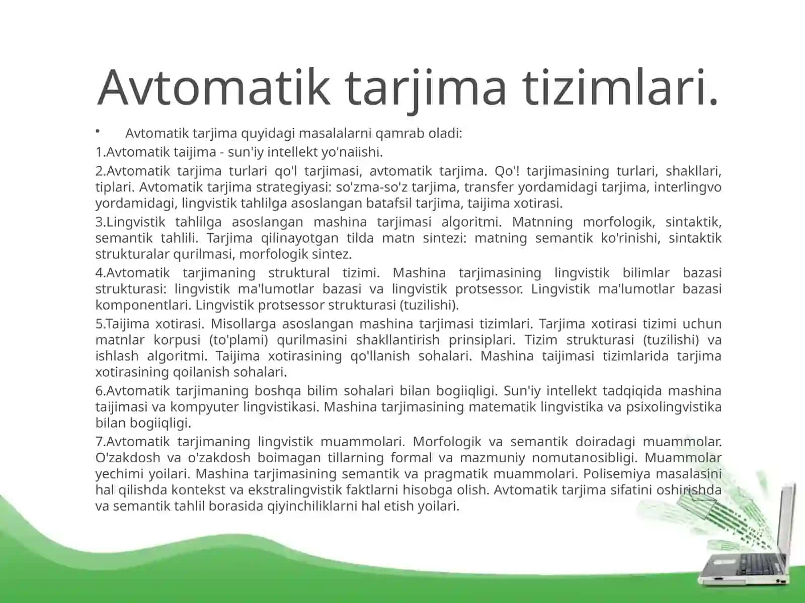 Mashina tarjimasida lemmatizatsiya bosqichi uchun o‘zbek tilining morfologik bazasini shakllantirish (2) 4