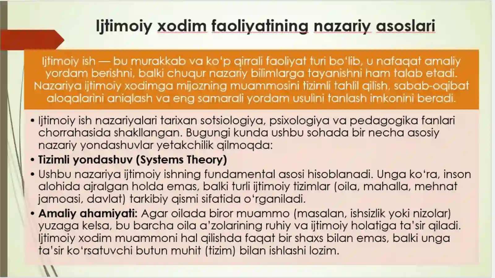 AHOLINING TURLI GURUHLARI BILAN ISHLASHDA IJTIMOIY XODIMNING MAQSAD VA VAZIFALARI 4