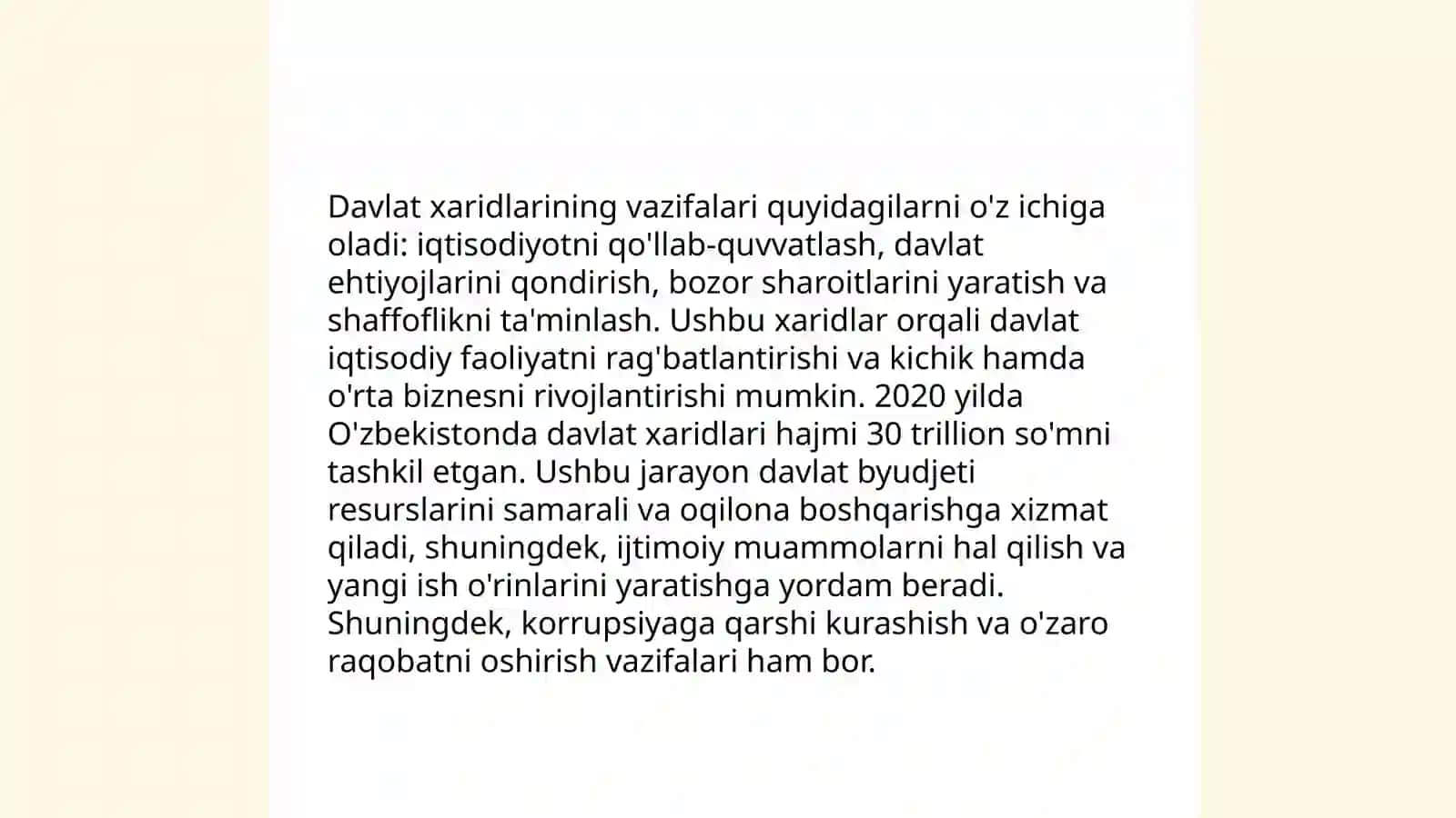 Davlat xaridining maqsadi va vazifalari 4
