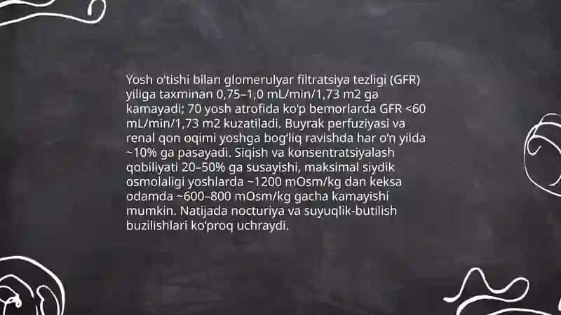 Keksa organizmning fiziologik xususiyatlari 4