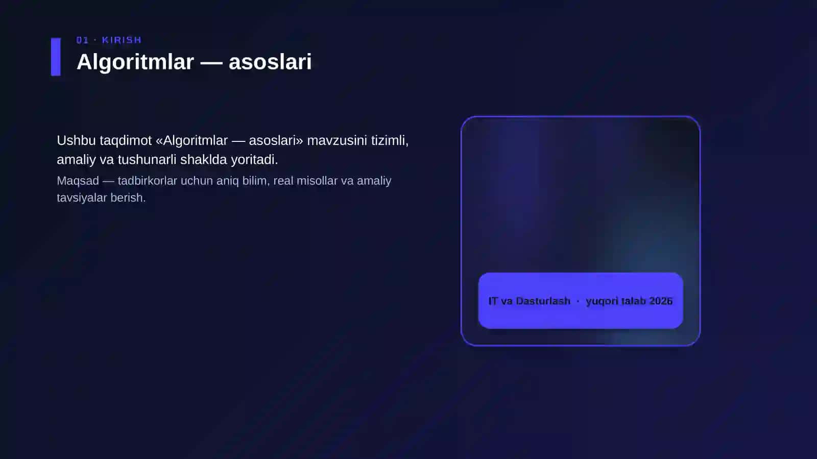 Algoritmlar — asoslari 4