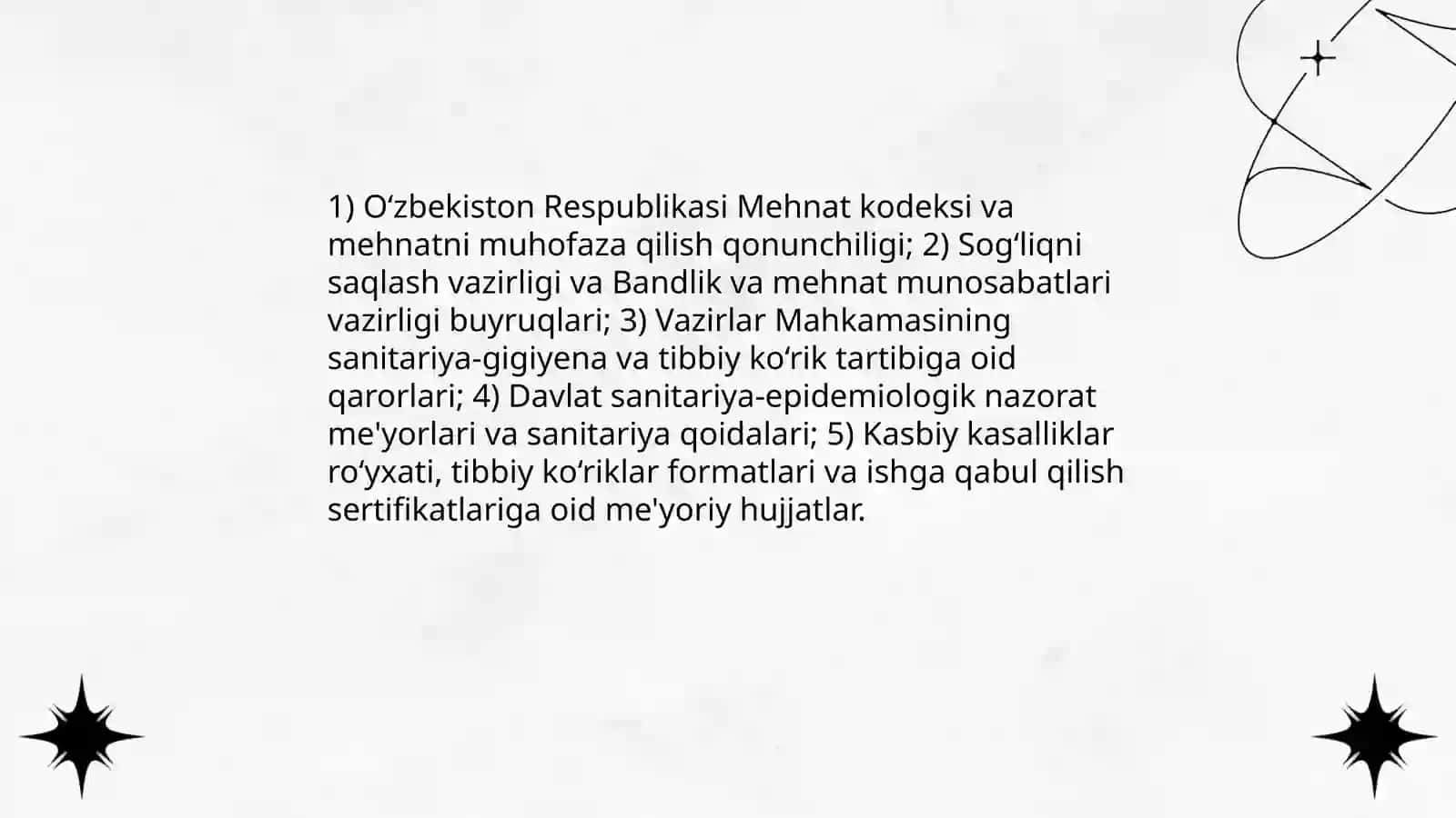 Ishlab chiqarish korxonalarida shifokor ishining gigiyenik jihatlari 4
