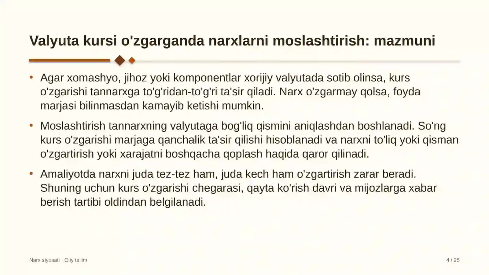 Konteyner tashishda valyuta kursi o'zgarganda narxlarni moslashtirish 4