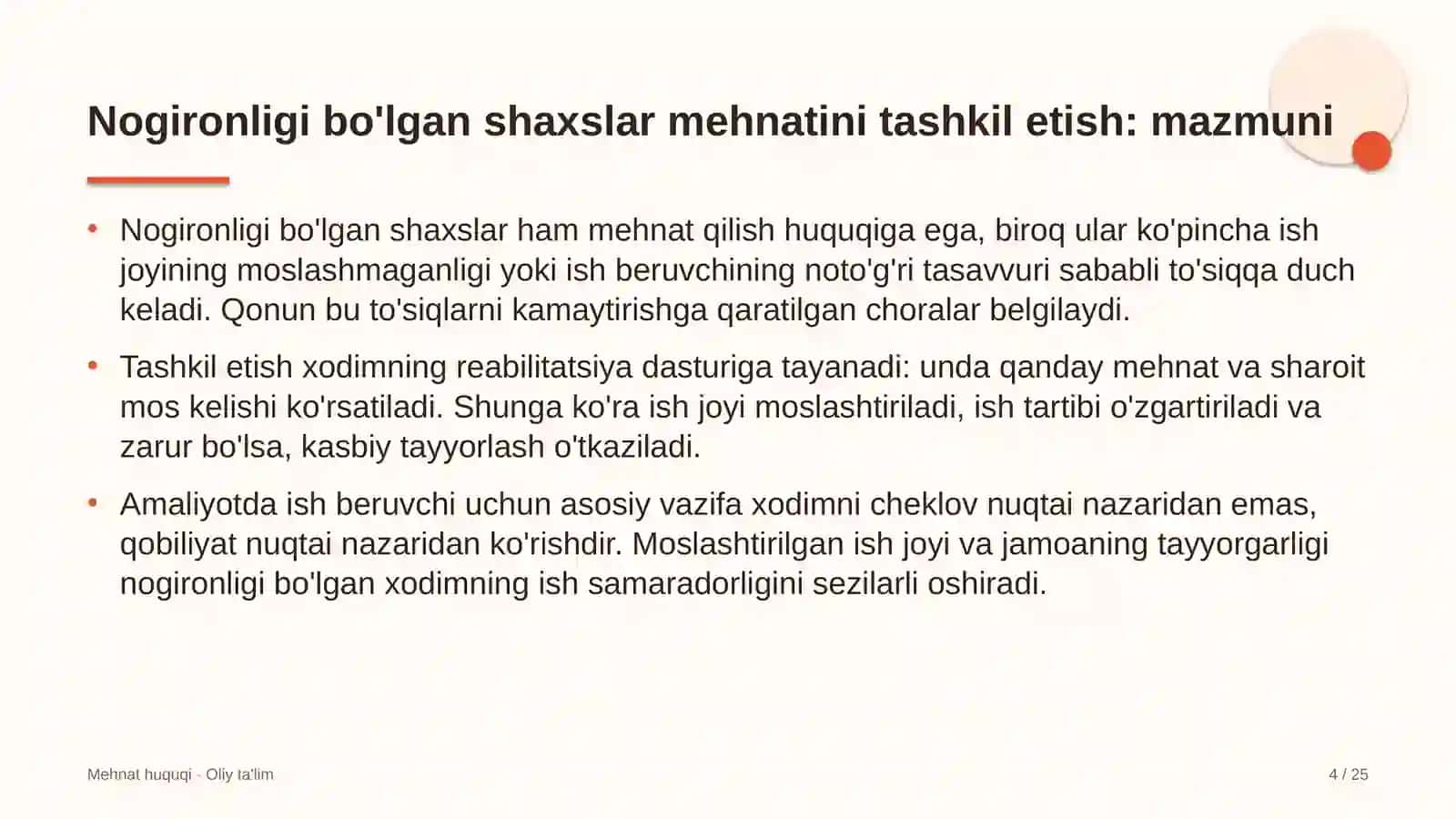 Madaniyat va istirohat bog'larida nogironligi bo'lgan shaxslar mehnatini tashkil etish 4