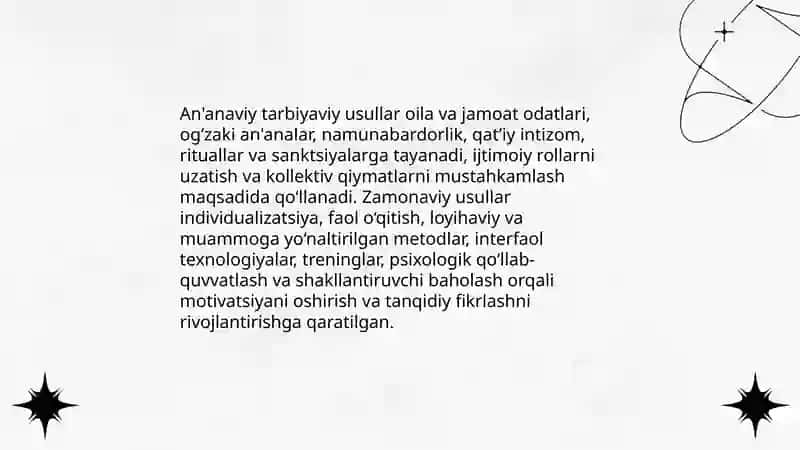 Tarbiyaning Umumiy Metodlari 4