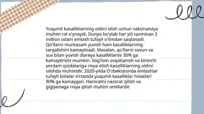 Yuqumli kasalliklari haqida 4
