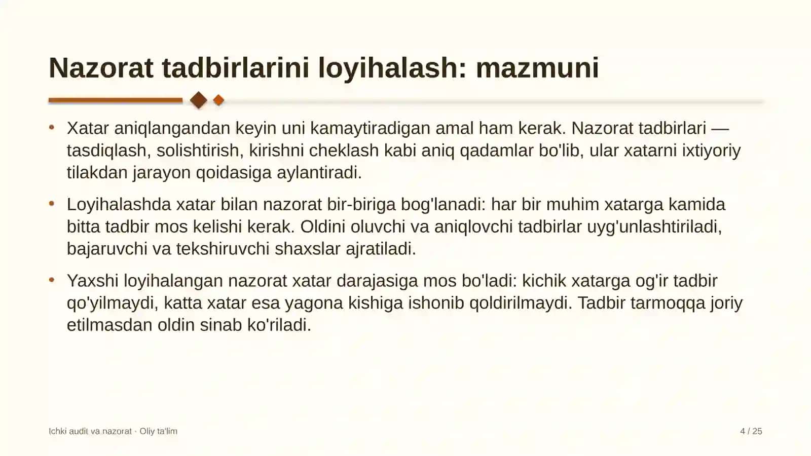 tibbiy sug'urta tizimida nazorat tadbirlarini loyihalash 7591 4