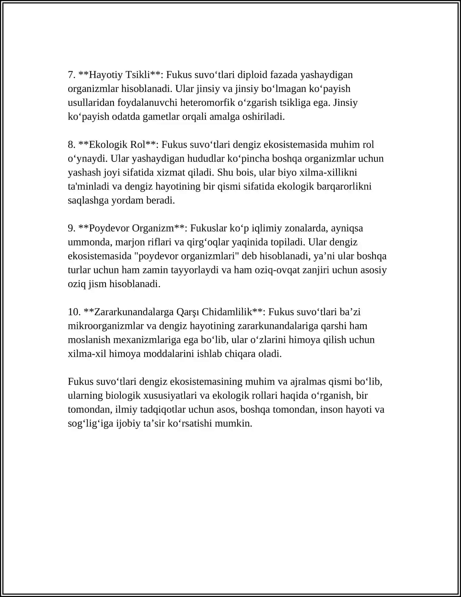 FUKUS SUVOʻTLARI REFERAT 4