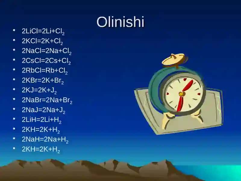 Ishqoriy metallar 4