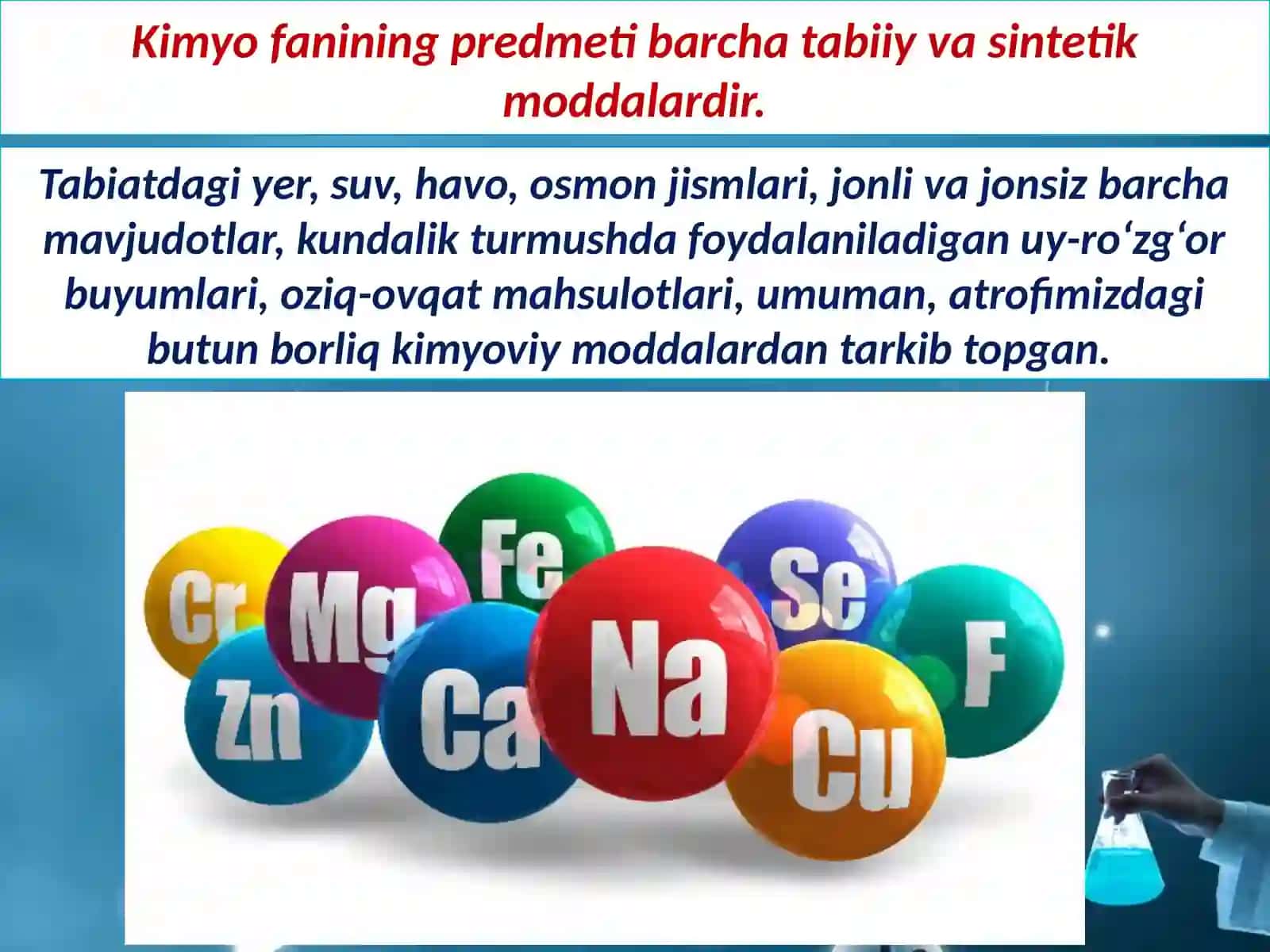 Kimyofanivauningvazifalarifansifatidarivojlanishtarixi 4