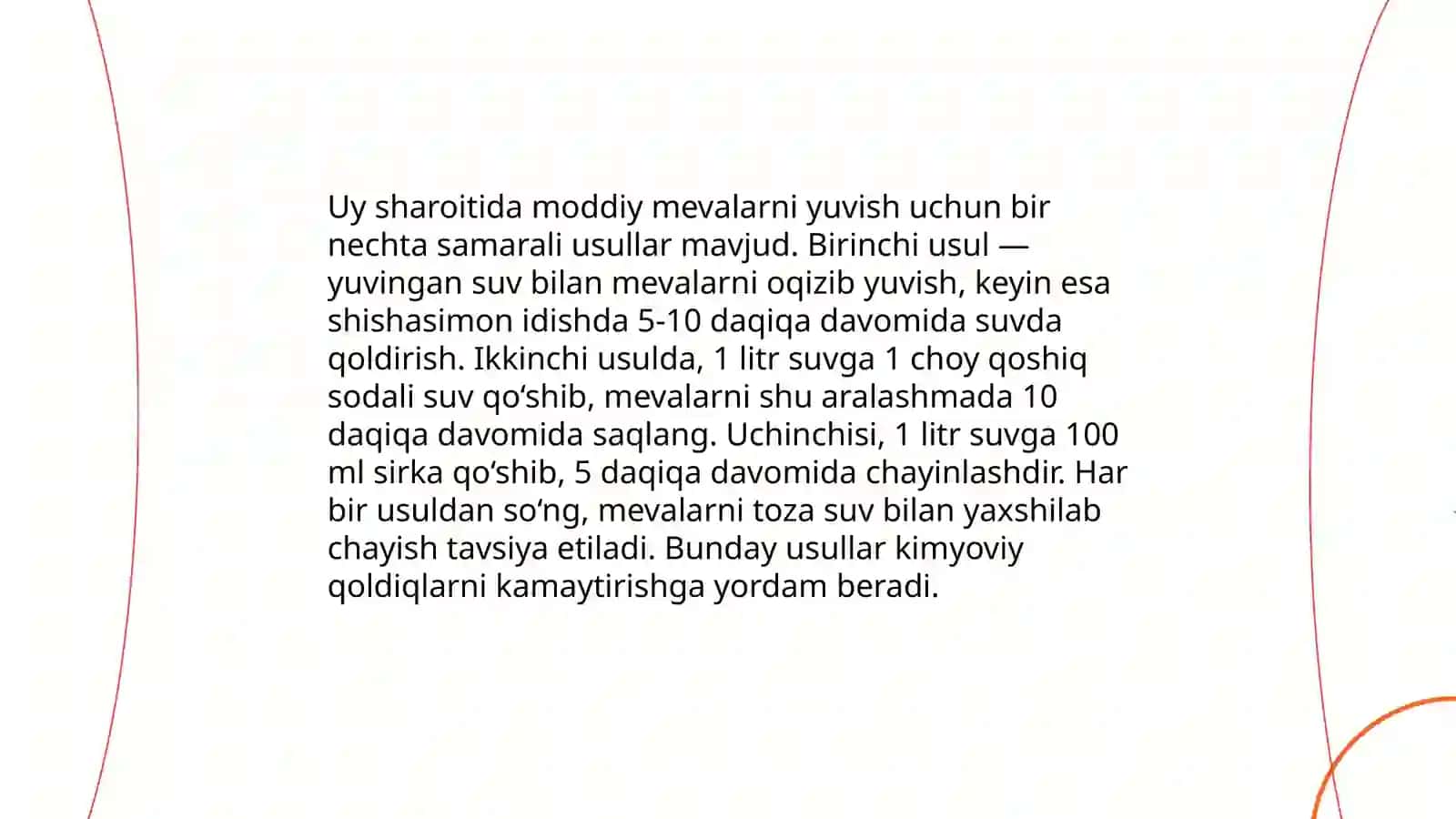 ILDIZ MEVALARNI YUVISH MASHINALARI VA ULARNI ISHGA TAYYORLASH TARTIBINI O'RGANISH 4