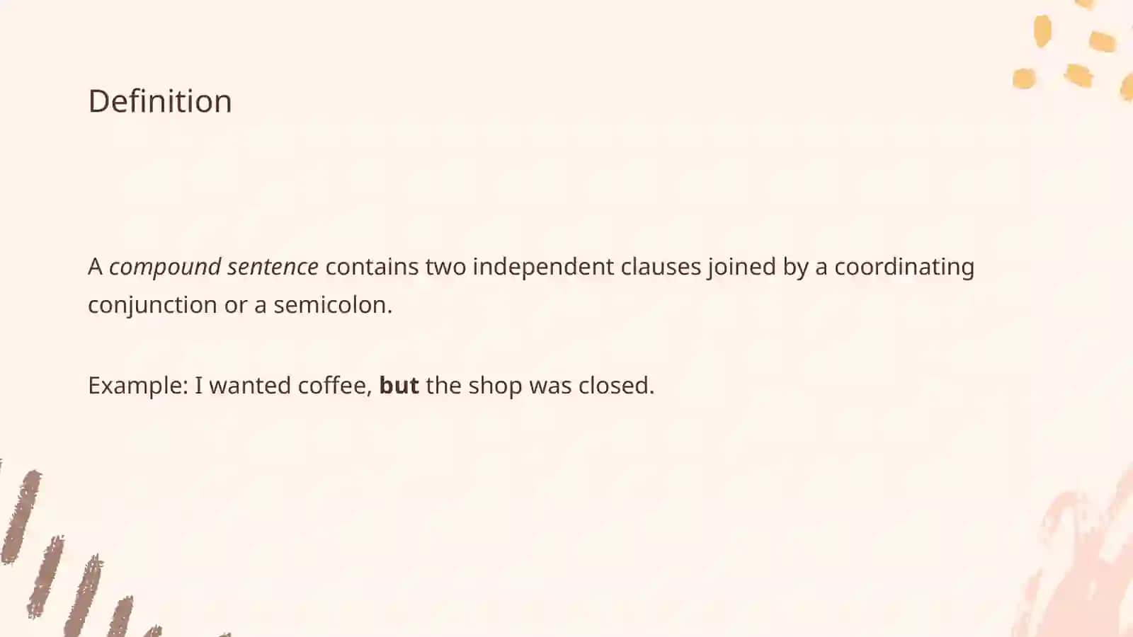 Compound Sentences 4