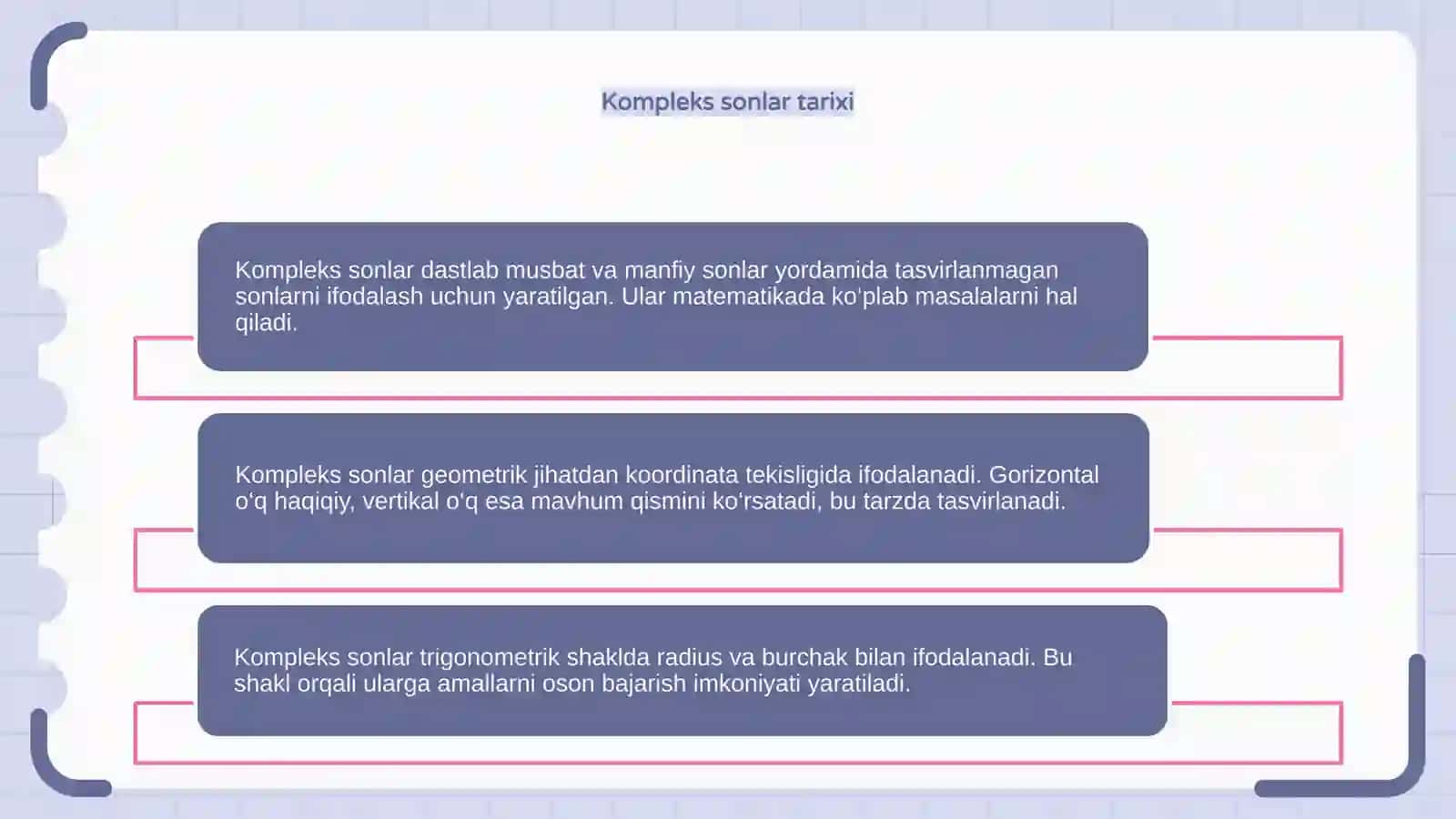 Kompleks sonlar 4