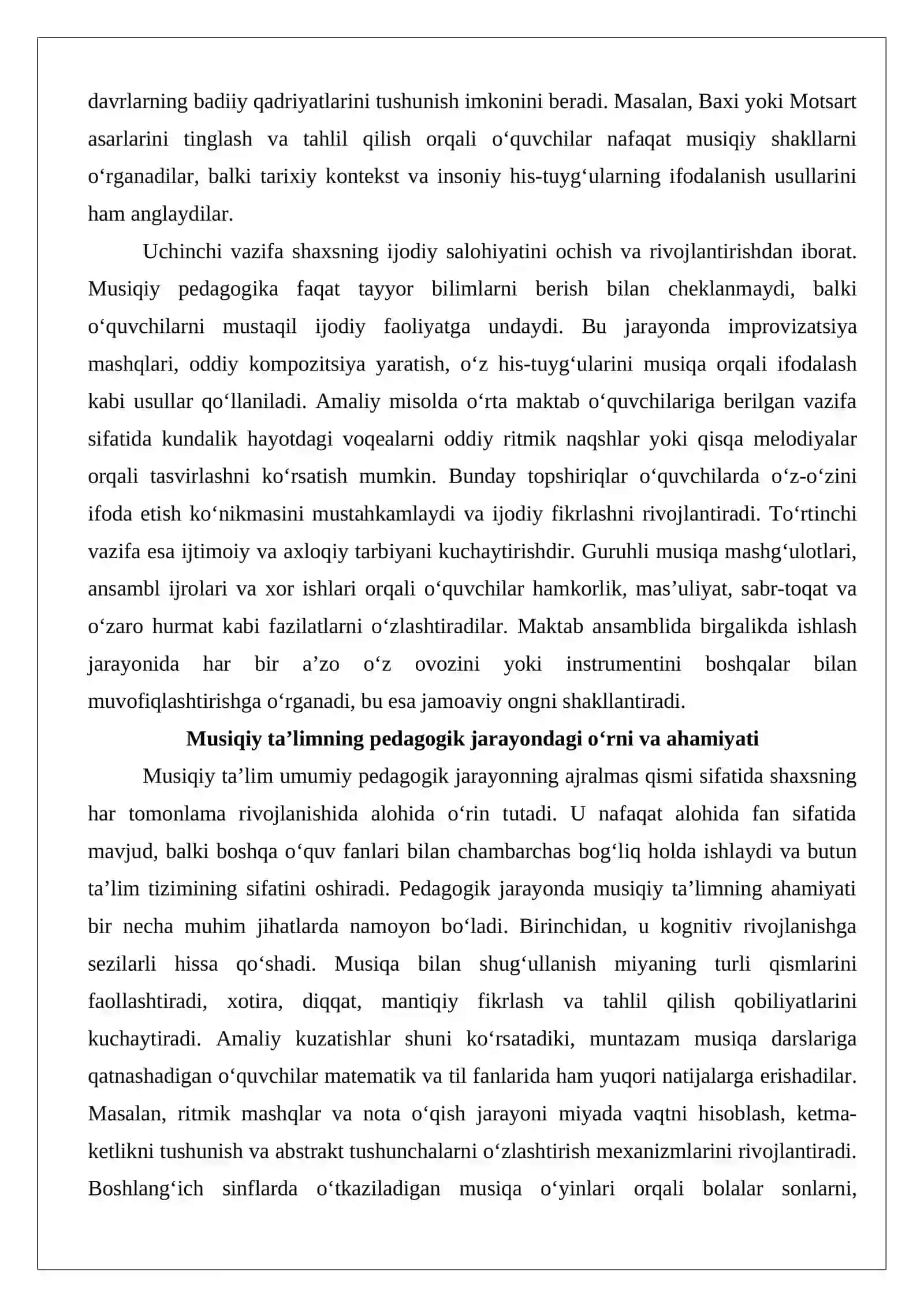 Musiqiy pedagogika metod va prinsiplari 4