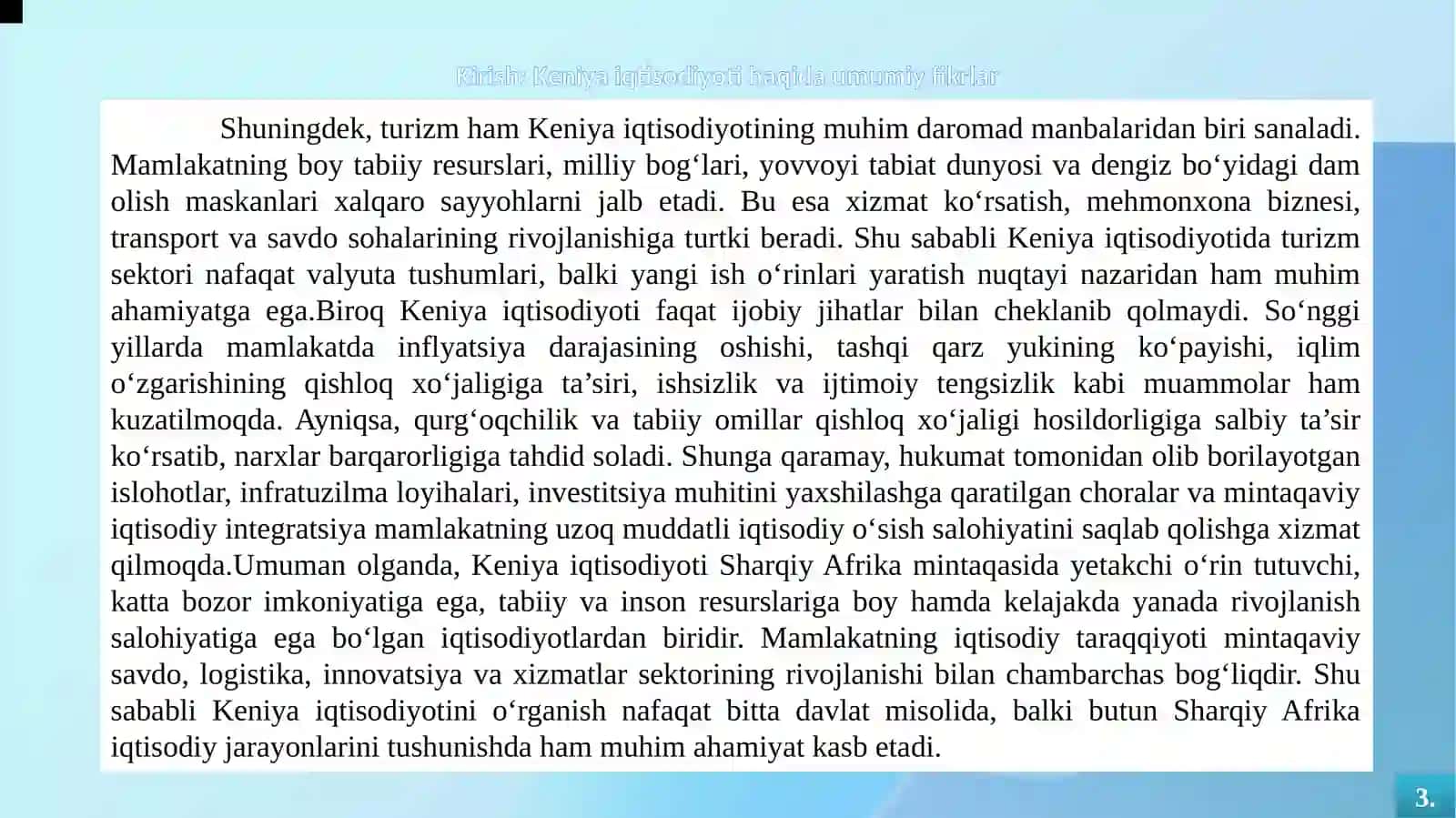 Keniya iqtisodiyoti 4