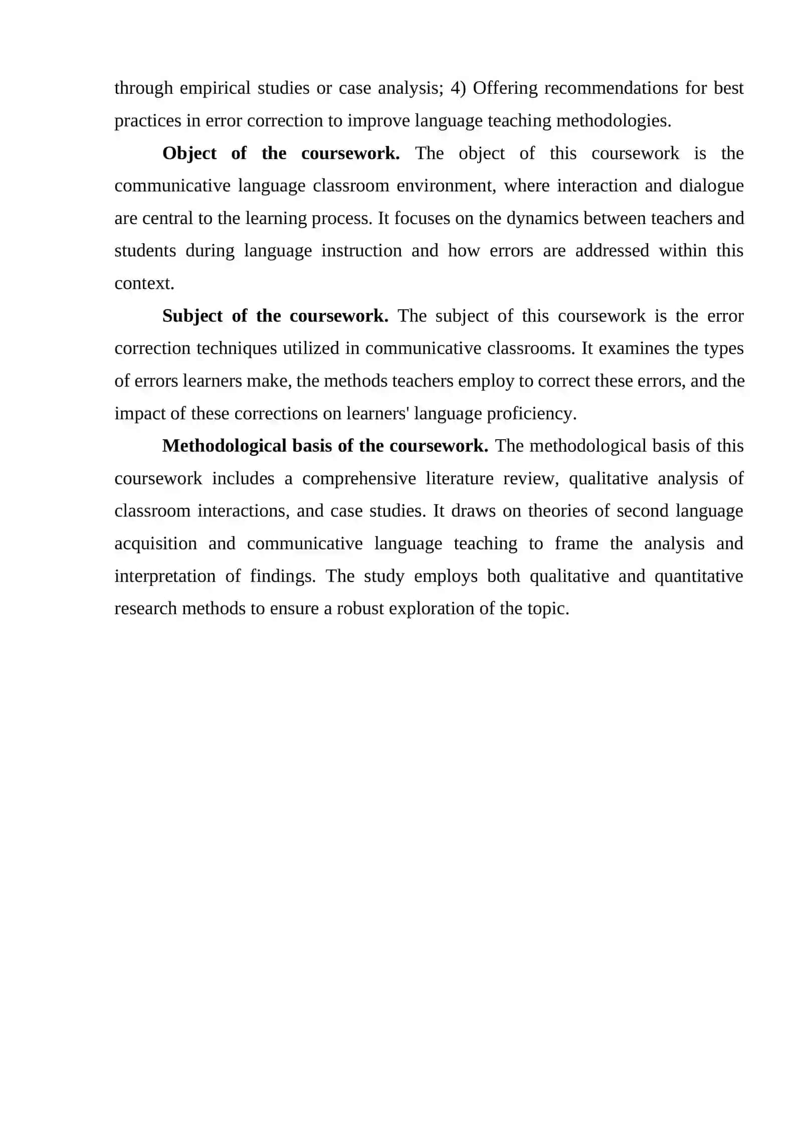 ERROR CORRECTION TECHNIQUES IN COMMUNICATIVE CLASSROOMS 4