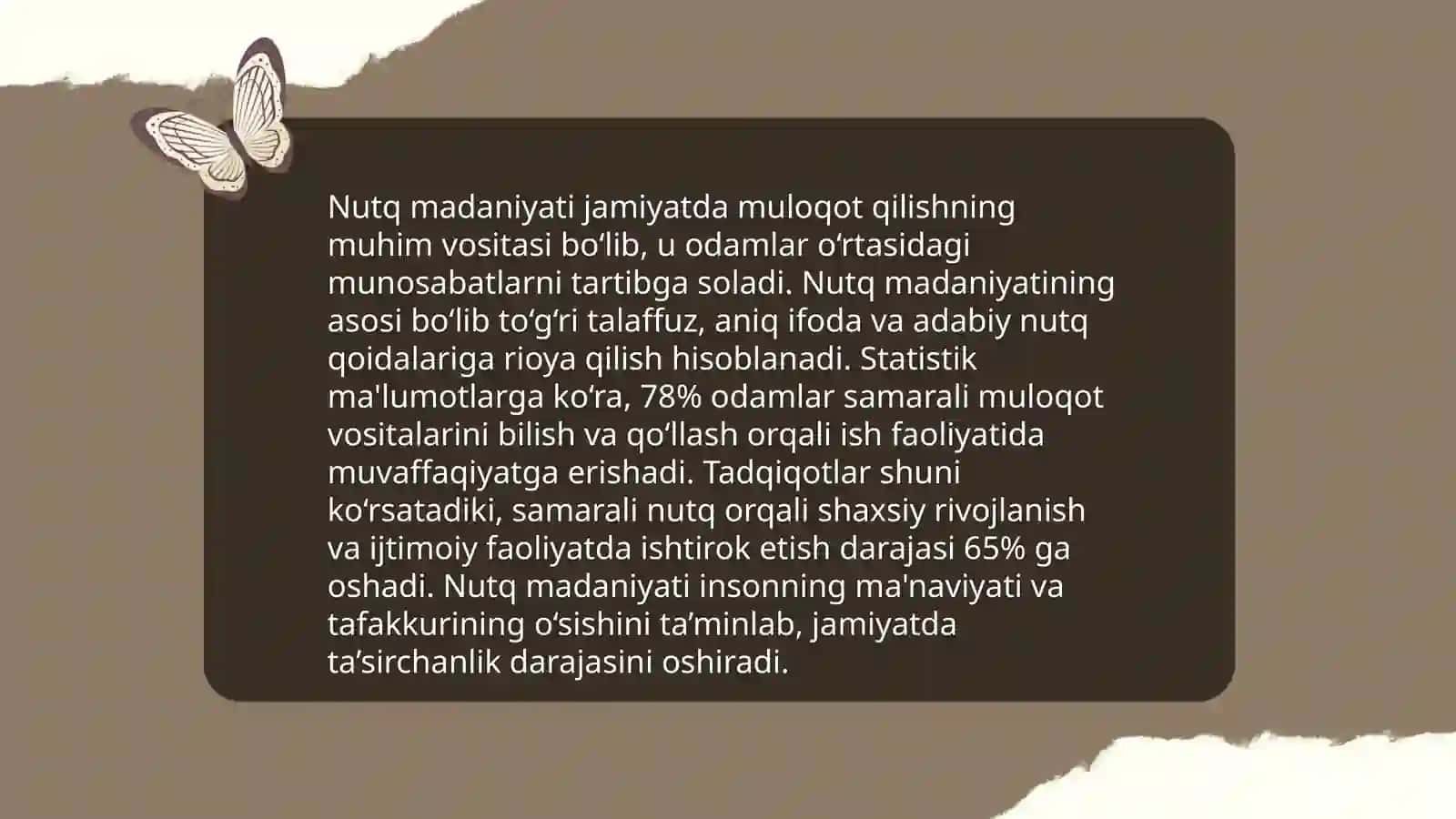 Nutq òstirish metodikasi va texnologiyalari 4