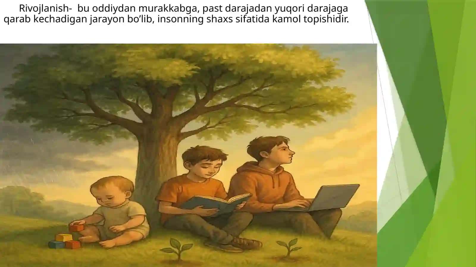 Rivojlanish qonuniyatlari Psixologiyasi 4