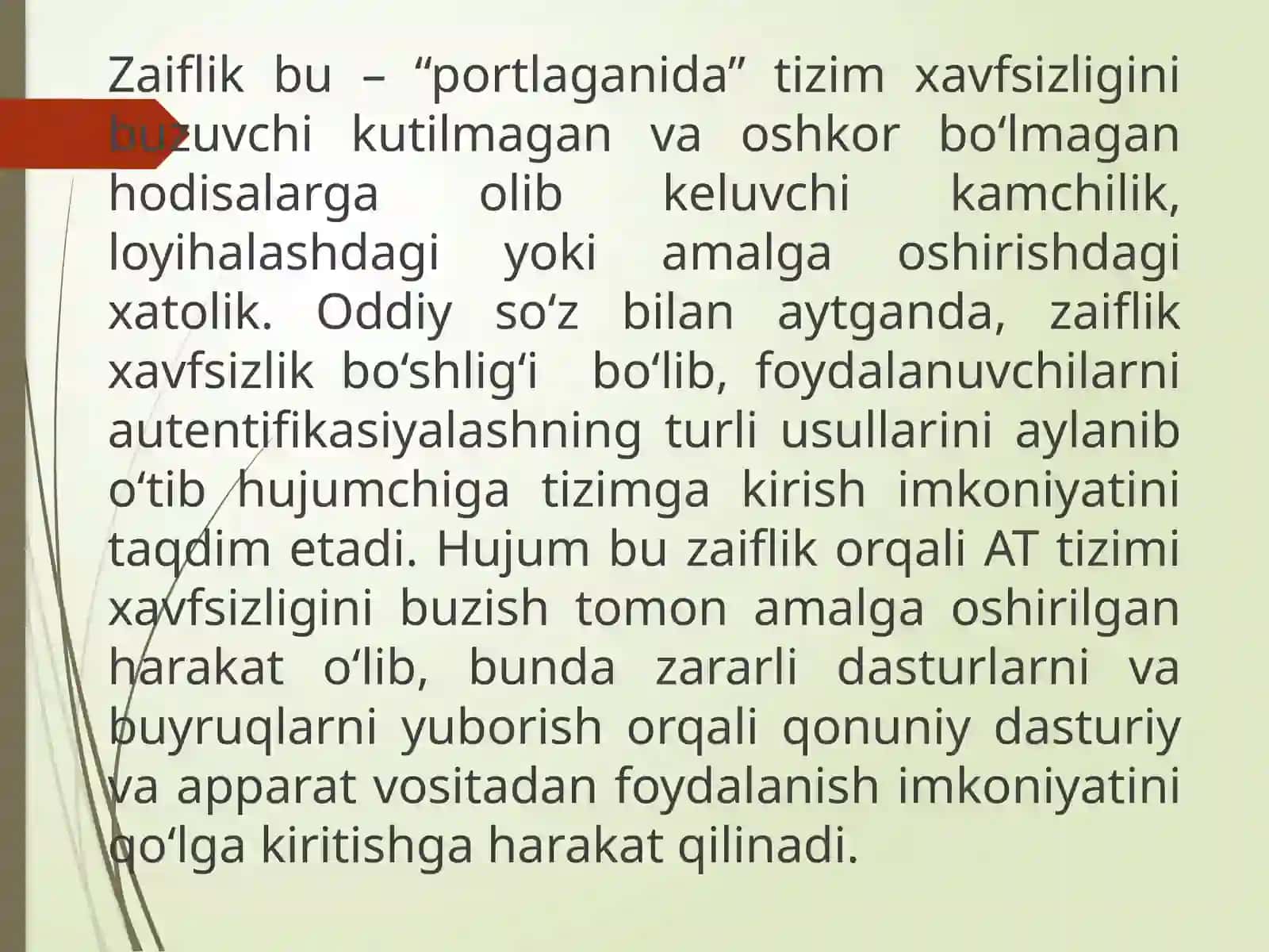 Tarmoqlardaxavfsizlikmuammolari 4
