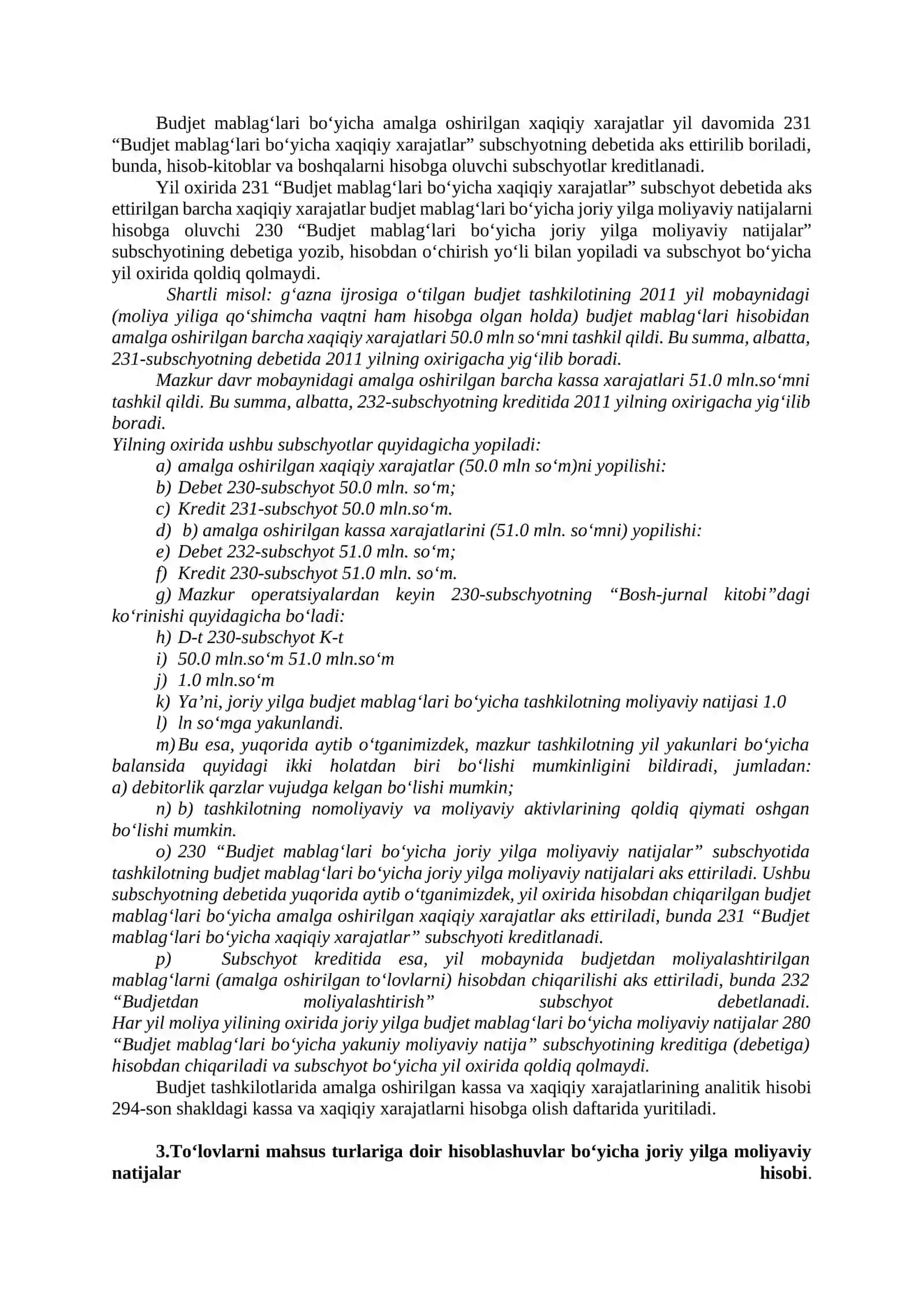 Byudjet TASHKILOTLARIDA MOLIYAVIY NATIJALAR HISOBI 4
