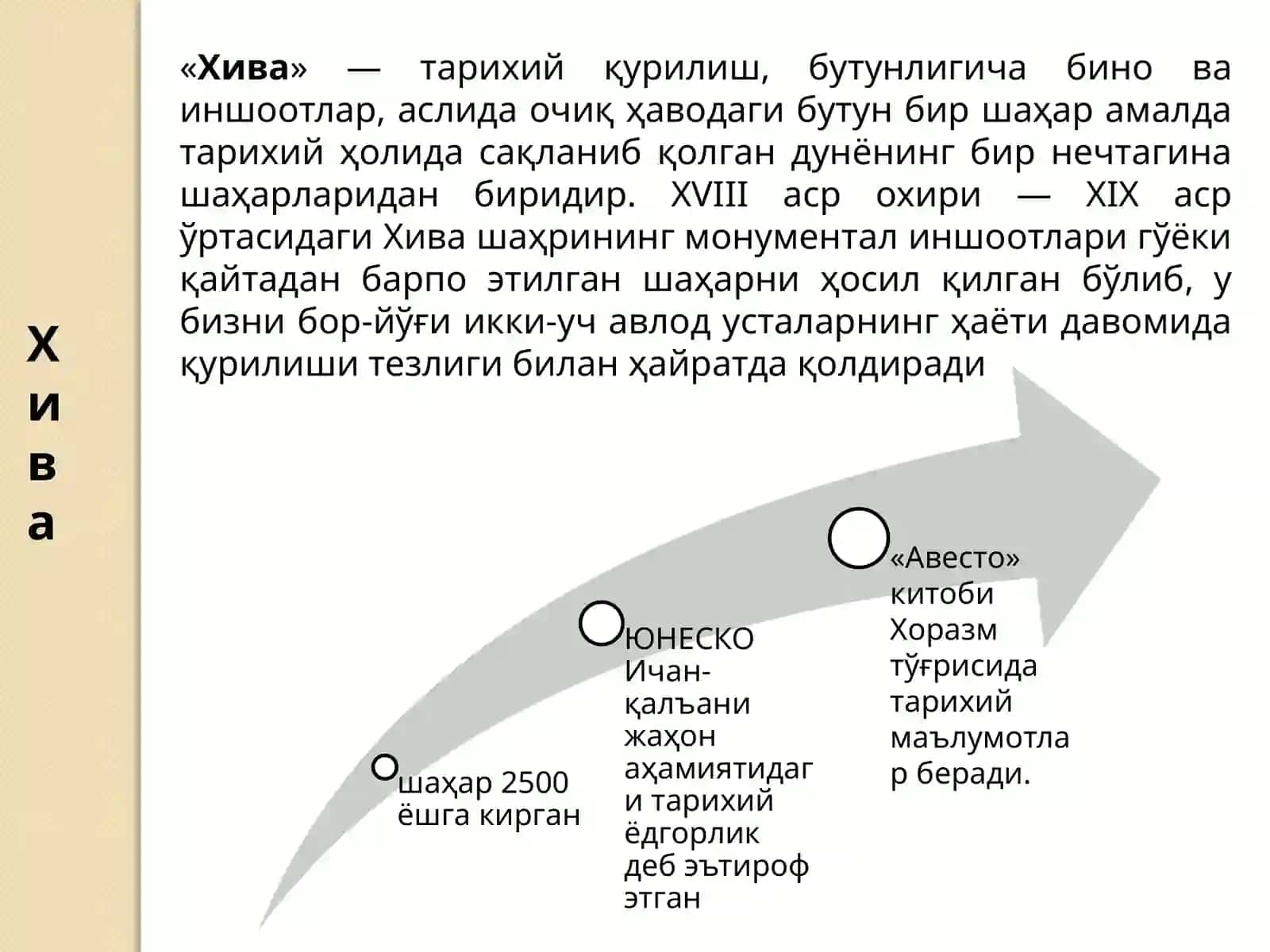 Хива шаҳри ва Хоразм вилояти, Қорақалпоғистон республикасидаги маданий обидалар 4