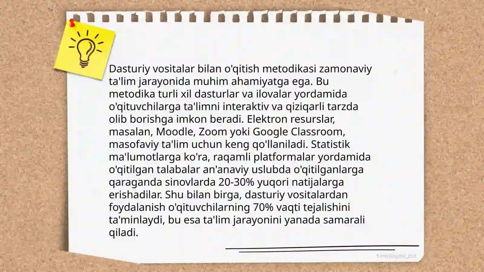 Pedagogik dasturiy vositalarni loyixalash 4