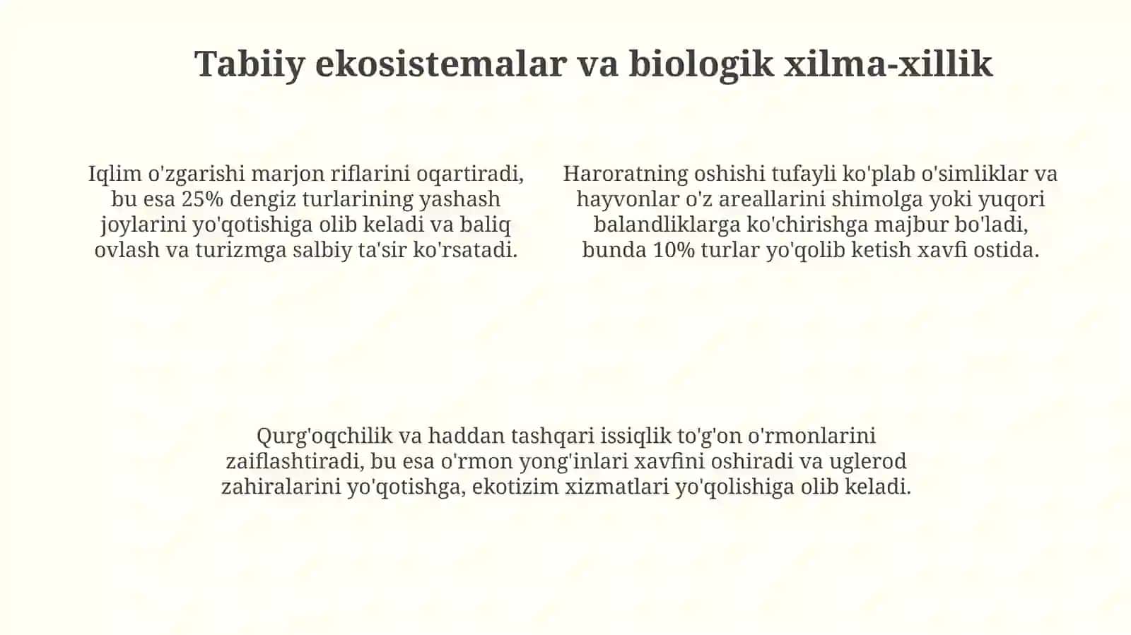 Iqlim oʻzgarishi kimga "qimmatgatushyapti"? 4