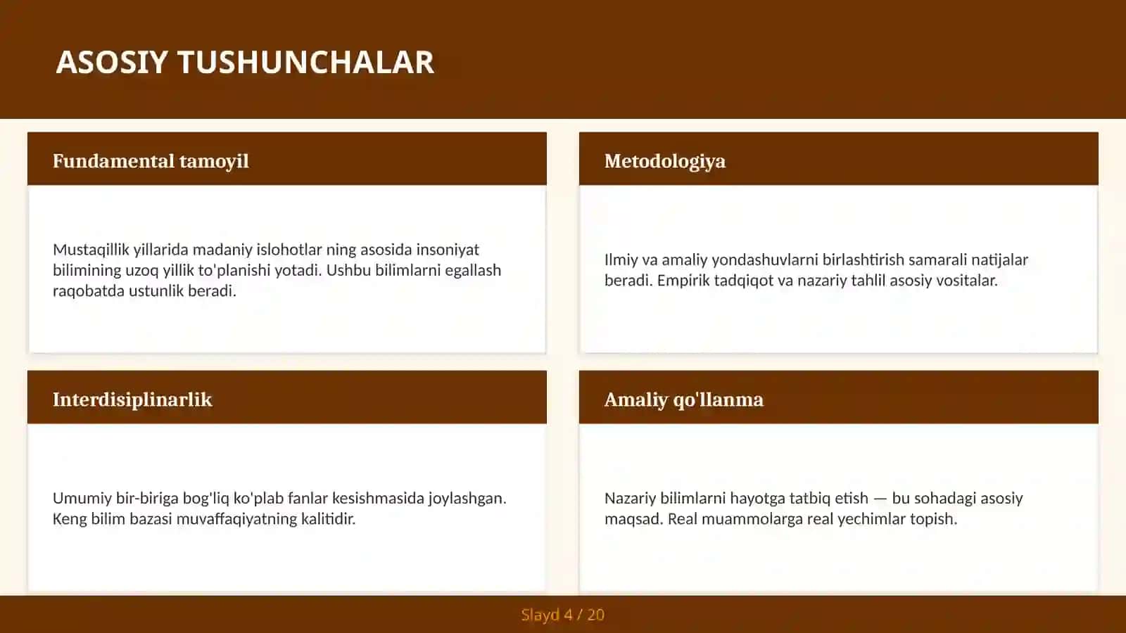 Mustaqillik yillarida madaniy islohotlar 4