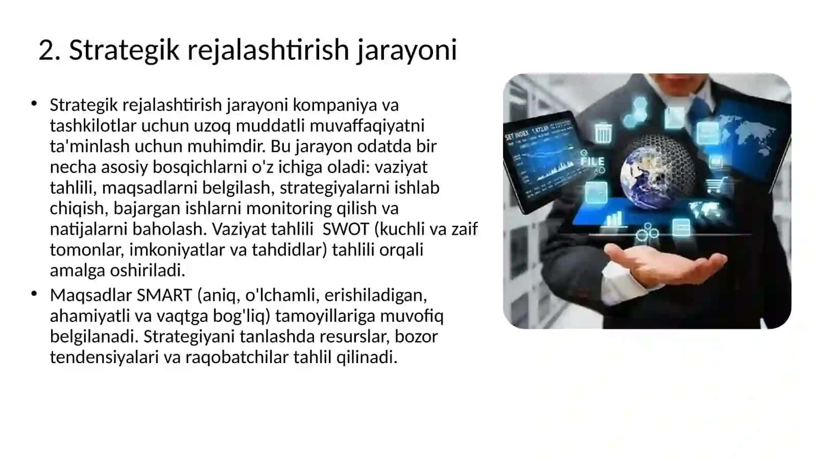 Sanoat korxonalarini strateglashtirish konsepsiyasi va bosqichlari 4