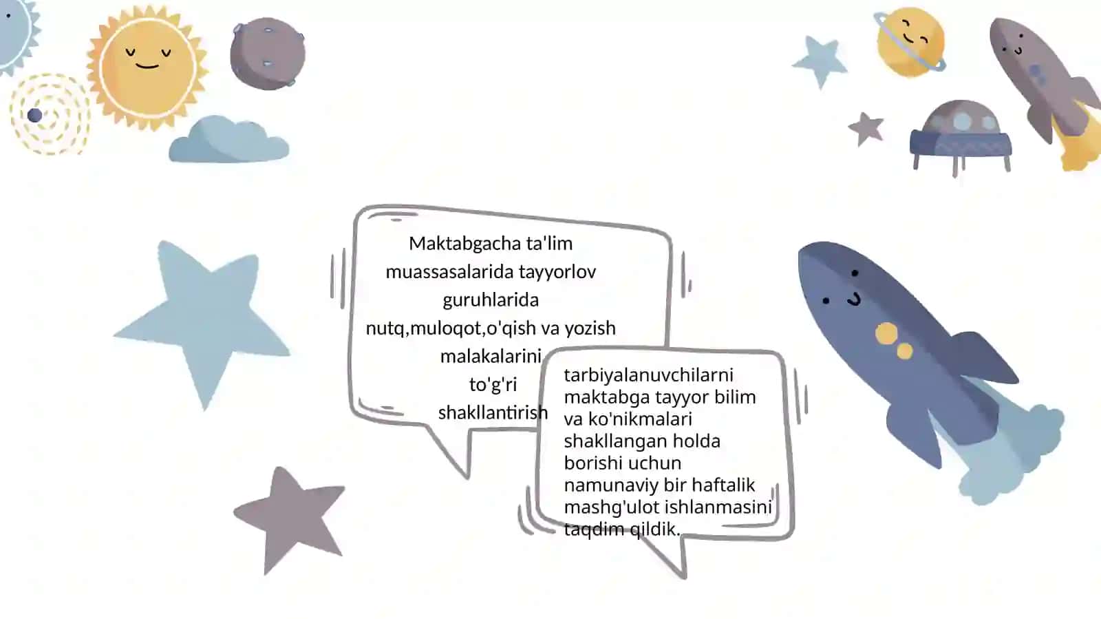 Bolalarni yer sayyorasi bilan tanishtirish va bilimni o'zlashtirish 4