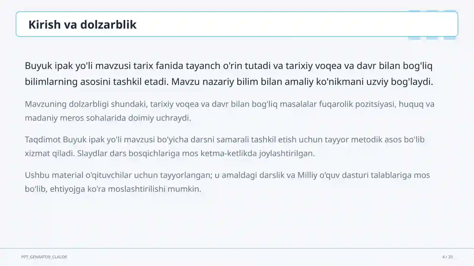Buyuk ipak yo'li (5-sinf) 4