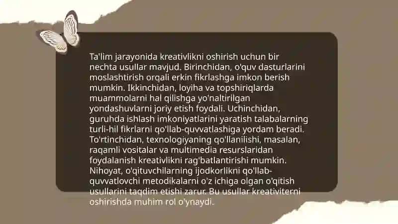 Pedagogik qobiliyatni shakllantirish yo'llari 4