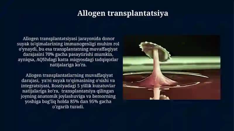 Suyak to‘qimalarining regenaratsiyasi va transplantatsiyasi 4