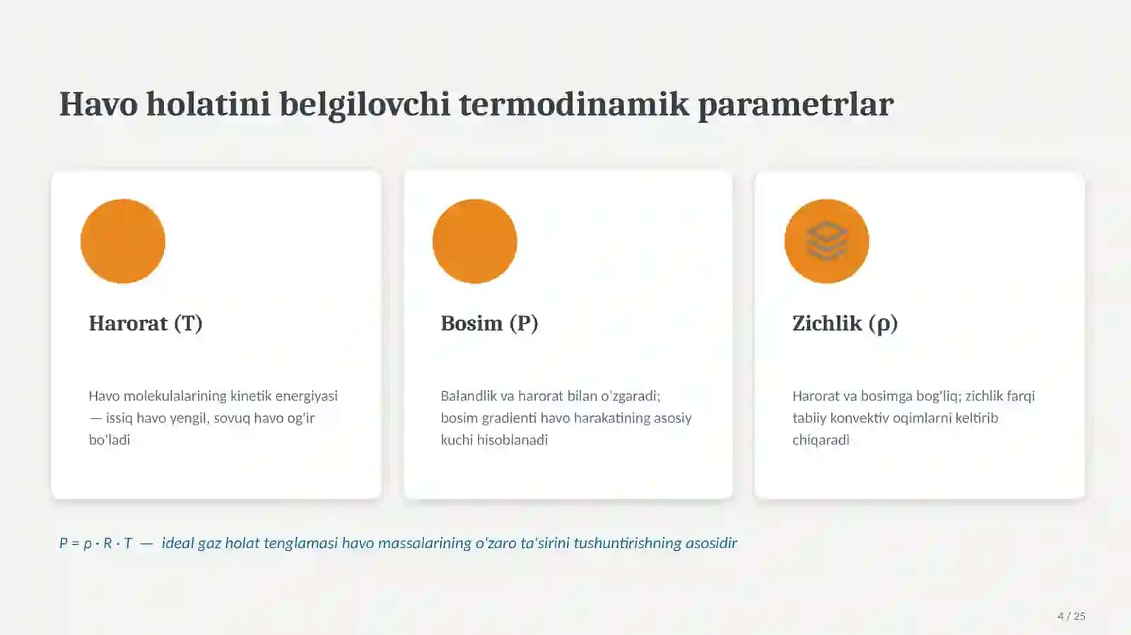 Karyerning termodinamik holati va uning havo harakatiga ko'rsatadigan ta'siri 4