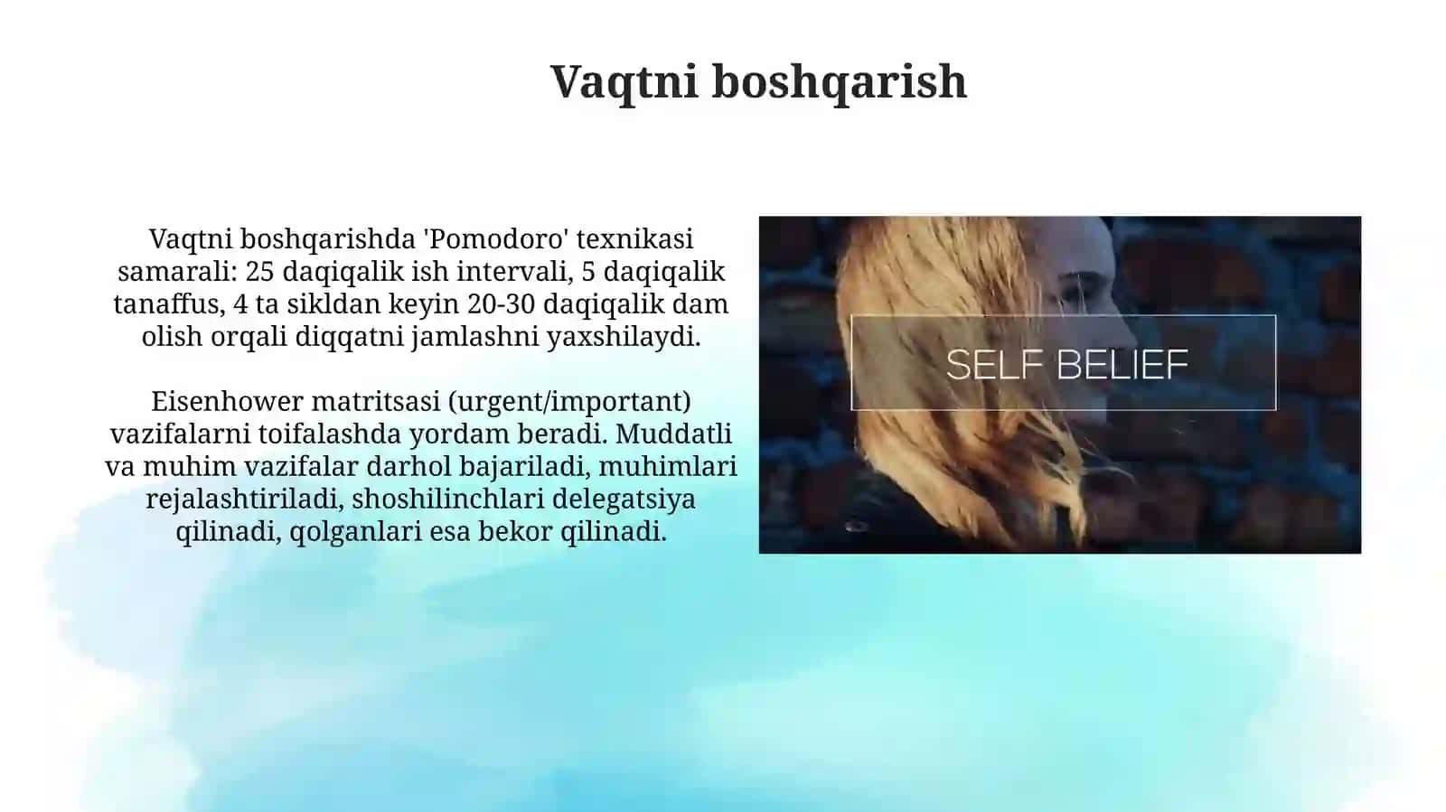 Oʻz-oʻzini boshqarish konikmasini rivojlantirish yoʻllari 4