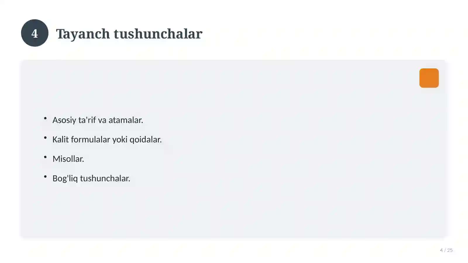 Informatika fanidan 10-sinf uchun ochiq dars ishlanmasi 4