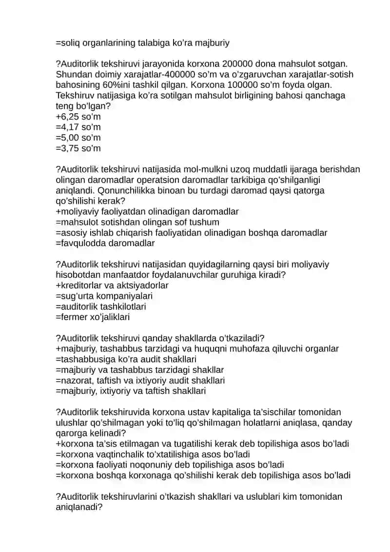Audit 4