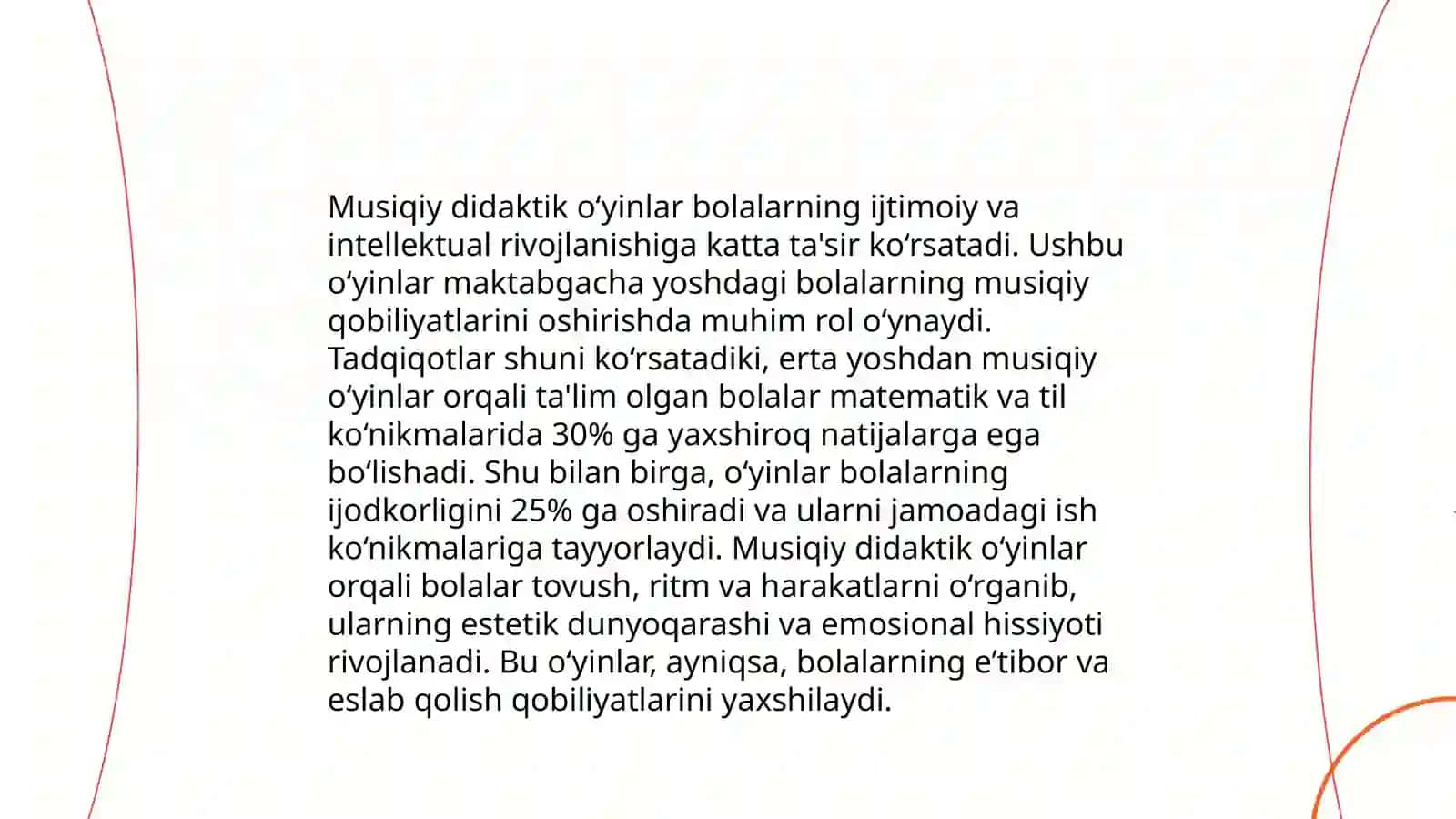 Maktabgacha yoshdagi bolalarga musiqiy tarbiya berish metodlari 4