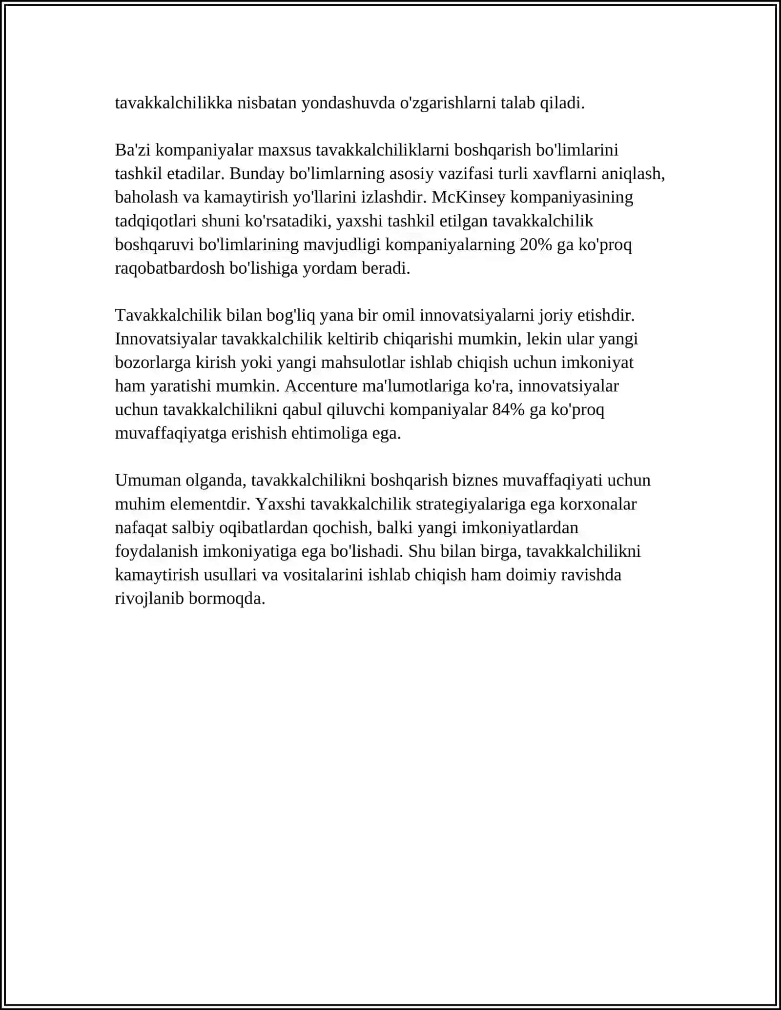 TAVAKKALCHILIK MUHITIDA BIZNES YURITISH 4