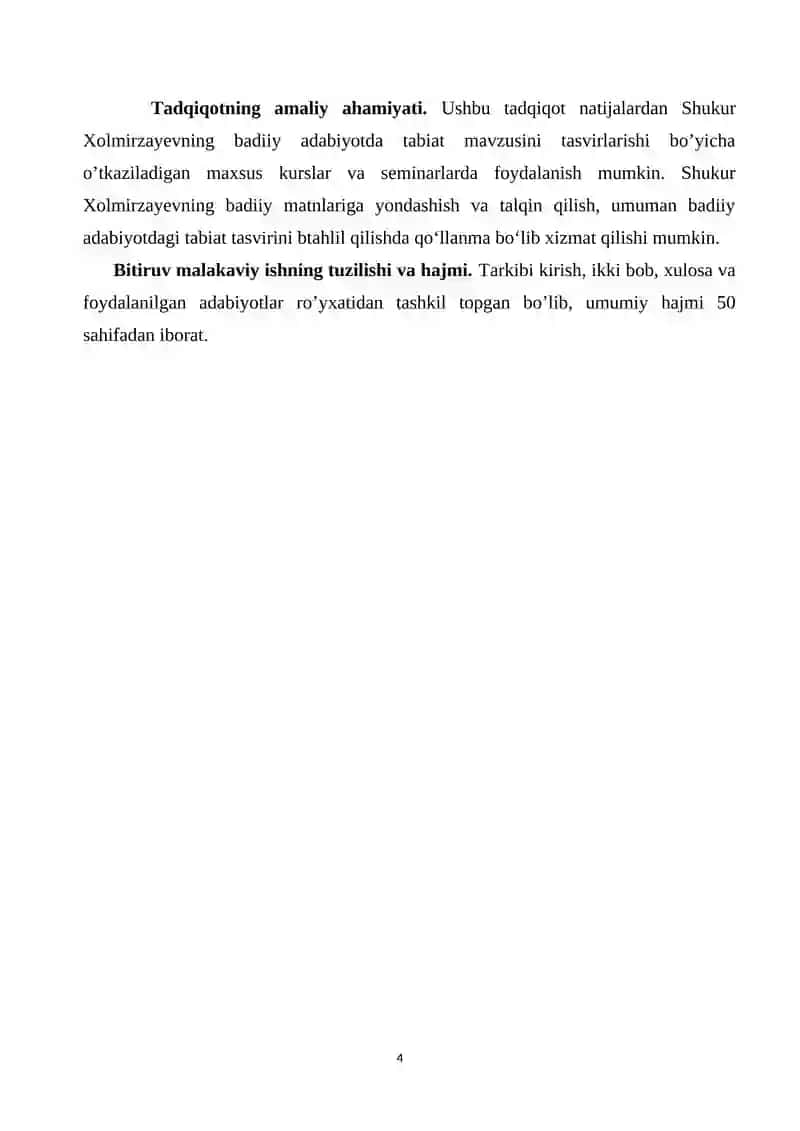 SHUKUR XOLMIRZAYEV HIKOYALARIDA ADABIYOTSHUNOSLIKDA PEYZAJ TASVIRI 4